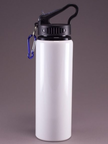 Botella deportiva con paja transparente, personalizados full color