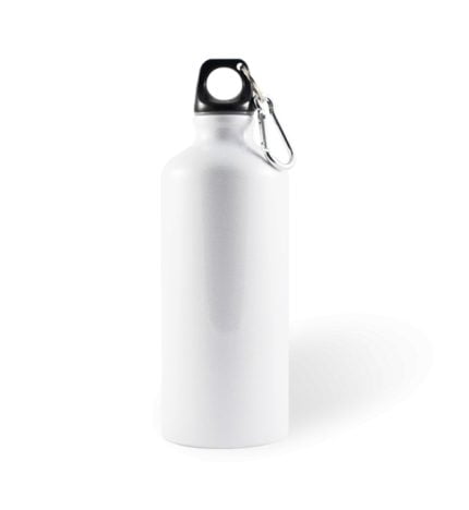 Botella blanca de deporte,personalizados full color