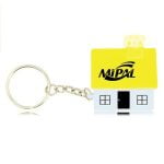 Llavero plastico en forma de casita