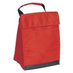 Lonchera  triangualr, con cierre velcro, polipropileno, reciclada - Imagen 3