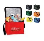 Lonchera termica de nylon, cierre zipper, interior termico aluminio - Imagen 3