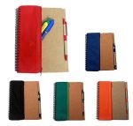 Cuaderno espiral de caratula reciclada natural - Imagen 2