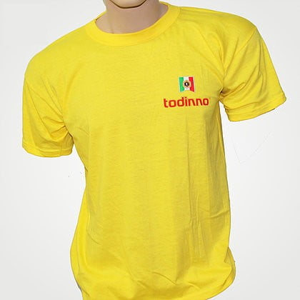 Camiseta de algodon, marca lacrosse,cuello redondo, 145 gramos manga corta