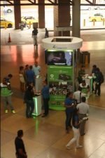 Activación de  campaña btl   en la terminal de albrook  en plaza central