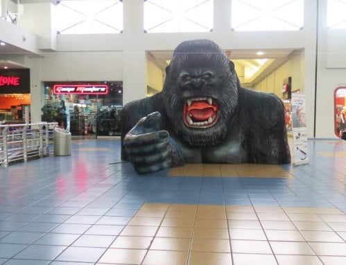 Publicidad en albrook (plaza del golira)